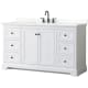 A thumbnail of the Wyndham Collection WCV232360S-QTZ-US3MXX White / Giotto Quartz Top / Matte Black Hardware