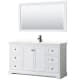 A thumbnail of the Wyndham Collection WCV232360S-QTZ-UNSM58 White / White Quartz Top / Matte Black Hardware