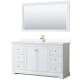 A thumbnail of the Wyndham Collection WCV232360S-VCA-M58 White / White Cultured Marble Top / Brushed Gold Hardware