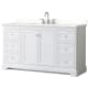 A thumbnail of the Wyndham Collection WCV232360S-QTZ-US3MXX White / White Quartz Top / Polished Chrome Hardware