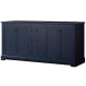 A thumbnail of the Wyndham Collection WCV232372DCXSXXMXX Dark Blue / Matte Black Hardware