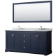 A thumbnail of the Wyndham Collection WCV232372DCMUNOM70 Dark Blue / Polished Chrome Hardware