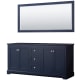 A thumbnail of the Wyndham Collection WCV232372DCXSXXM70 Dark Blue / Polished Chrome Hardware
