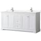 A thumbnail of the Wyndham Collection WCV232372D-VCA-MXX White / Carrara Cultured Marble Top / Polished Chrome Hardware