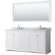 A thumbnail of the Wyndham Collection WCV232372DCMUNOM70 White / White Carrara Marble Top / Polished Chrome Hardware