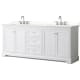 A thumbnail of the Wyndham Collection WCV232380D-QTZ-US3MXX White / White Quartz Top / Polished Chrome Hardware