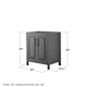 A thumbnail of the Wyndham Collection WCV252530SCXSXXM24 Alternate Image
