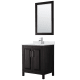 A thumbnail of the Wyndham Collection WCV252530S-QTZ-UNSM24 Dark Espresso / Giotto Quartz Top / Polished Chrome Hardware