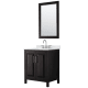 A thumbnail of the Wyndham Collection WCV252530S-QTZ-US3M24 Dark Espresso / Giotto Quartz Top / Polished Chrome Hardware