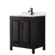 A thumbnail of the Wyndham Collection WCV252530S-QTZ-UNSMXX Dark Espresso / Giotto Quartz Top / Matte Black Hardware