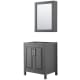 A thumbnail of the Wyndham Collection WCV252530SCXSXXMED Dark Gray / Polished Chrome Hardware