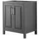 A thumbnail of the Wyndham Collection WCV252530SCXSXXMXX Dark Gray / Polished Chrome Hardware