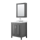 A thumbnail of the Wyndham Collection WCV252530S-QTZ-US3MED Dark Gray / Giotto Quartz Top / Polished Chrome Hardware