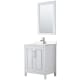 A thumbnail of the Wyndham Collection WCV252530S-VCA-M24 White / Carrara Cultured Marble Top / Polished Chrome Hardware