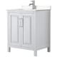 A thumbnail of the Wyndham Collection WCV252530S-VCA-MXX White / Carrara Cultured Marble Top / Polished Chrome Hardware