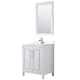 A thumbnail of the Wyndham Collection WCV252530S-QTZ-UNSM24 White / White Quartz Top / Polished Chrome Hardware