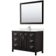 A thumbnail of the Wyndham Collection WCV252548S-QTZ-UNSM46 Dark Espresso / Giotto Quartz Top / Polished Chrome Hardware