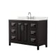 A thumbnail of the Wyndham Collection WCV252548S-QTZ-US3MXX Dark Espresso / Giotto Quartz Top / Polished Chrome Hardware