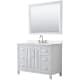 A thumbnail of the Wyndham Collection WCV252548S-QTZ-US3M46 White / White Quartz Top / Polished Chrome Hardware