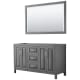 A thumbnail of the Wyndham Collection WCV252560DCXSXXM58 Dark Gray / Polished Chrome Hardware