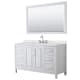 A thumbnail of the Wyndham Collection WCV252560S-QTZ-US3M58 White / Giotto Quartz Top / Polished Chrome Hardware