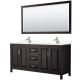 A thumbnail of the Wyndham Collection WCV252572D-VCA-M70 Dark Espresso / Carrara Cultured Marble Top / Polished Chrome Hardware