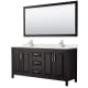 A thumbnail of the Wyndham Collection WCV252572D-QTZ-UNSM70 Dark Espresso / Giotto Quartz Top / Polished Chrome Hardware