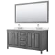 A thumbnail of the Wyndham Collection WCV252572D-QTZ-US3M70 Dark Gray / Giotto Quartz Top / Polished Chrome Hardware