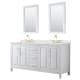 A thumbnail of the Wyndham Collection WCV252572D-QTZ-US3M24 White / Giotto Quartz Top / Brushed Gold Hardware