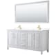 A thumbnail of the Wyndham Collection WCV252572D-VCA-M70 White / White Cultured Marble Top / Brushed Gold Hardware