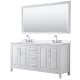 A thumbnail of the Wyndham Collection WCV252572D-QTZ-US3M70 White / White Quartz Top / Polished Chrome Hardware