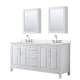 A thumbnail of the Wyndham Collection WCV252572D-QTZ-US3MED White / White Quartz Top / Polished Chrome Hardware