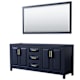 A thumbnail of the Wyndham Collection WCV252580DCXSXXM70 Dark Blue / Brushed Gold Hardware