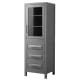 A thumbnail of the Wyndham Collection WCV2525LT Dark Gray / Matte Black Hardware