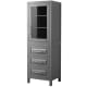 A thumbnail of the Wyndham Collection WCV2525LT Dark Gray / Polished Chrome Hardware
