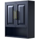 A thumbnail of the Wyndham Collection WCV2525WC Dark Blue / Brushed Gold Hardware