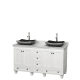A thumbnail of the Wyndham Collection WCV800060DWHCMOVMXX Altair Black Granite Sink