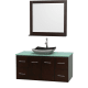 A thumbnail of the Wyndham Collection WCVW00948SESGGOVM36 Altair Black Granite Sink