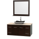 A thumbnail of the Wyndham Collection WCVW00948SESIVOVM36 Altair Black Granite Sink