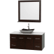 A thumbnail of the Wyndham Collection WCVW00948SESWSOVM36 Altair Black Granite Sink
