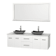A thumbnail of the Wyndham Collection WCVW00972DWHWSOVM70 Altair Black Granite Sink