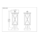 A thumbnail of the Z-Lite 583PHMS-SQPM Alternate Image