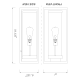 A thumbnail of the Z-Lite 584M Alternate Image