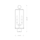 A thumbnail of the Z-Lite 592PHMR Alternate Image