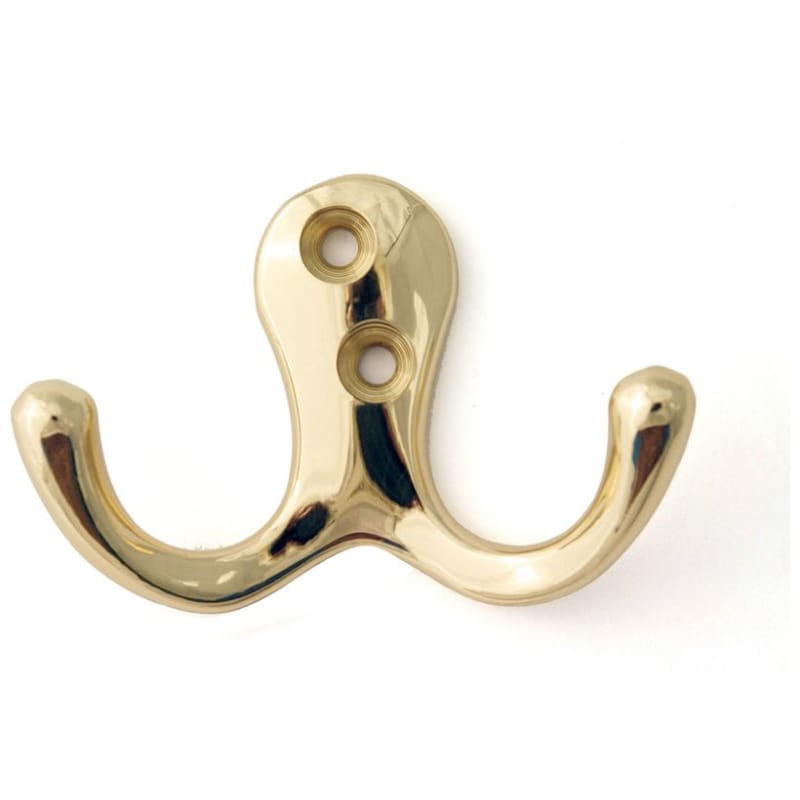 Alno A903-PN Double Robe Hook - Polished Nickel