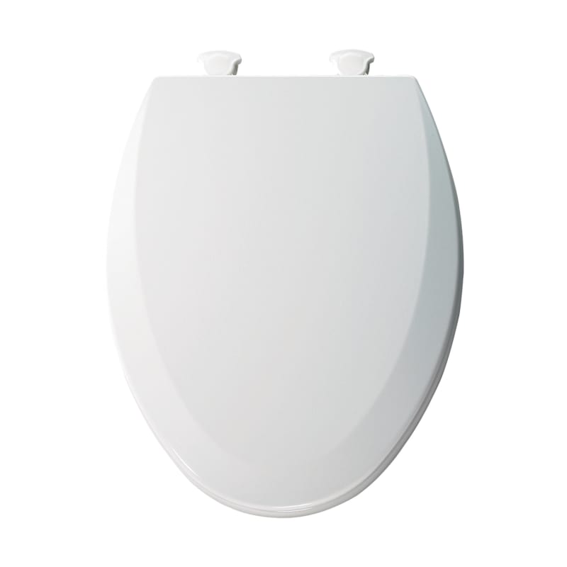 Bemis 1500ec 000 White Elongated Molded Wood Toilet Seat With Easy Clean Change Hinge Faucetdirect Com - Bemis Toilet Seat 1500ec 000