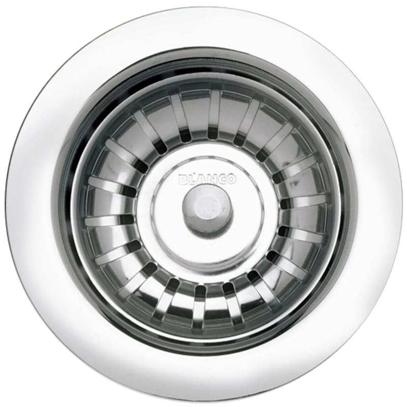 Blanco 442228 Metallic Gray 3-1/2 Basket Strainer and Sink Flange (Not for  use with Garbage Disposal) 