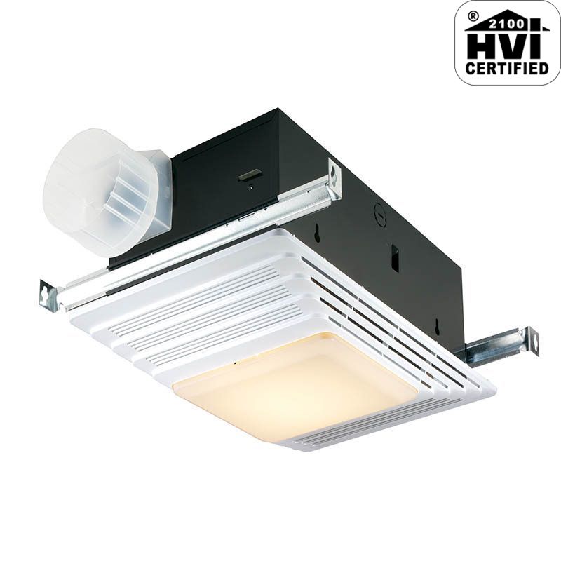 Broan 655F N/A Finish Pack with Motor, Heater, Light Assembly and Grille -  70 CFM, 4.0 Sones, 1500W Heater - VentingDirect.com