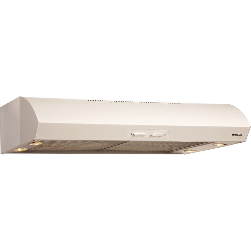 Broan QP130SS 30 Under Cabinet Range Hood with 300 CFM Centrifugal Blower,  2 Speed Settings, Four Dual-Level Halogen Lights and Convertible to  Recirculating Operation: Stainless Steel