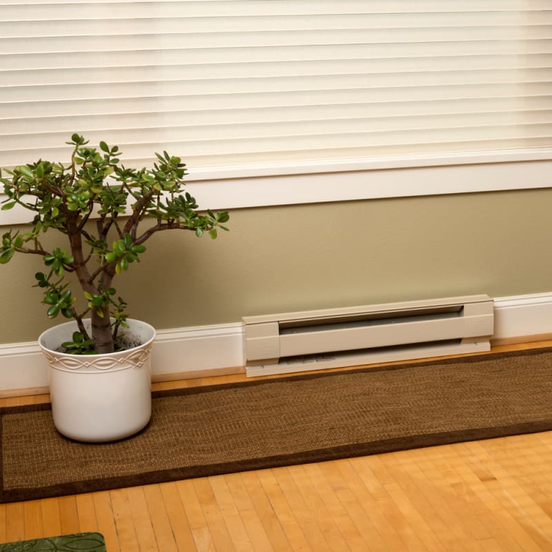 Cadet 09950 White 30 Wide 1710 BTU 240 Volt 500 Watt Electric Baseboard  Heater - VentingDirect.com